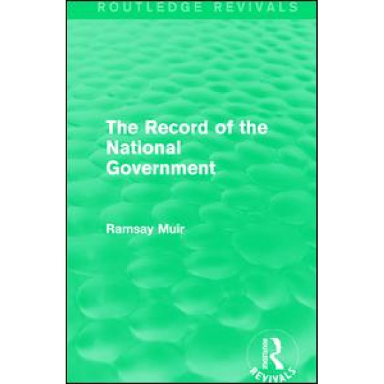 The Record of the National Government