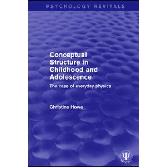 Conceptual Structure in Childhood and Adolescence