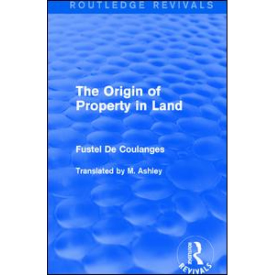 The Origin of Property in Land The Origin of Property in Land