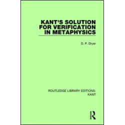 Kant's Solution for Verification in Metaphysics