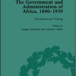 The Government and Administration of Africa, 1880–1939