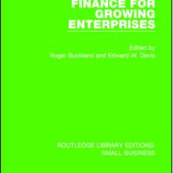 Finance for Growing Enterprises Finance for Growing Enterprises
