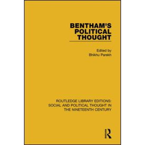 Bentham's Political Thought Bentham's Political Thought