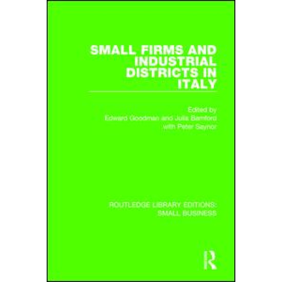 Small Firms and Industrial Districts in Italy