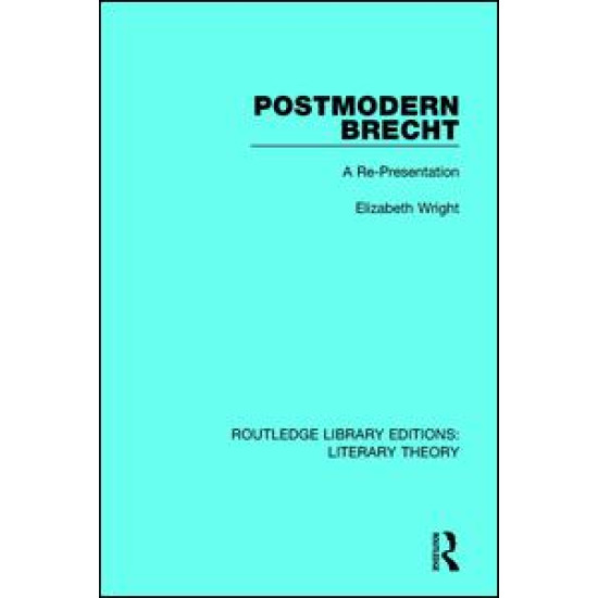 Postmodern Brecht Postmodern Brecht