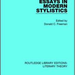 Essays in Modern Stylistics Essays in Modern Stylistics
