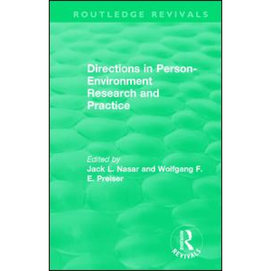 Directions in Person-Environment Research and Practice (Routledge Revivals)