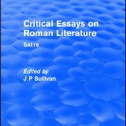 Critical Essays on Roman Literature