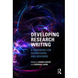 Developing Research Writing Developing Research Writing