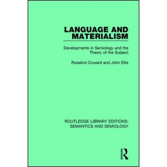 Language and Materialism Language and Materialism