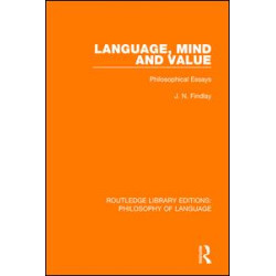 Language, Mind and Value Language, Mind and Value