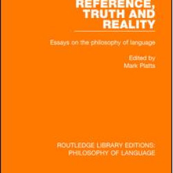 Reference, Truth and Reality