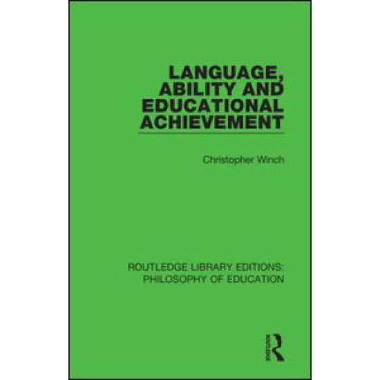 Language, Ability and Educational Achievement Language, Ability and Educational Achievement