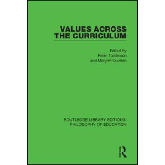 Values Across the Curriculum Values Across the Curriculum