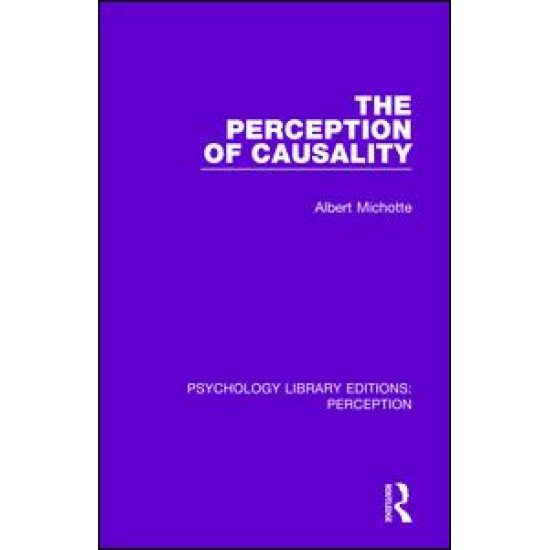 The Perception of Causality