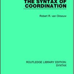 The Syntax of Coordination