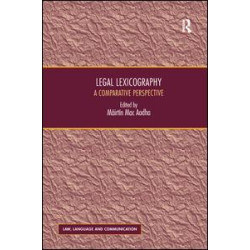 Legal Lexicography Legal Lexicography