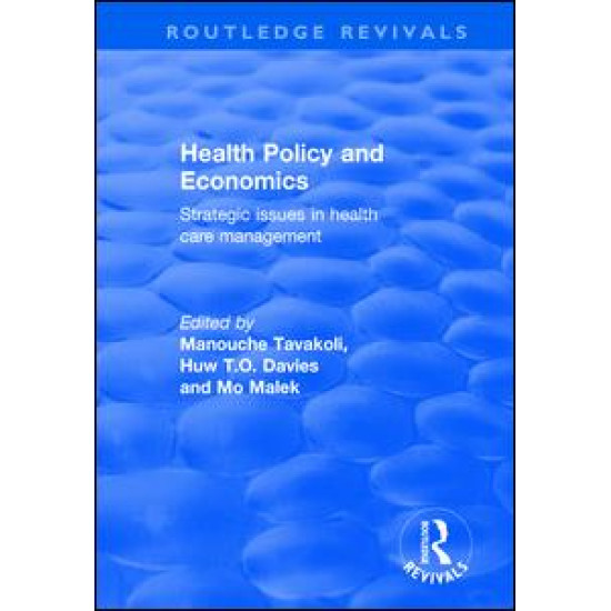 Health Policy and Economics