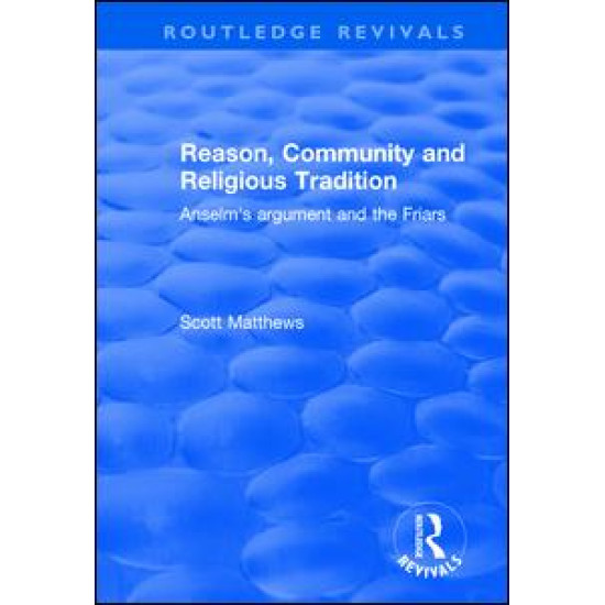 Reason, Community and Religious Tradition Reason, Community and Religious Tradition