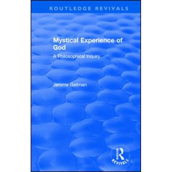 Mystical Experience of God Mystical Experience of God