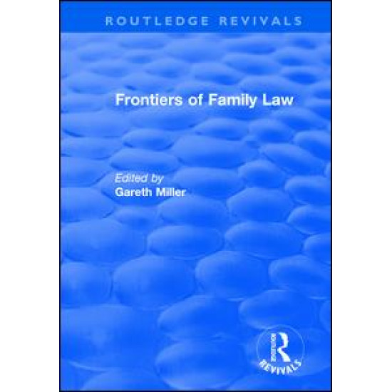 Frontiers of Family Law