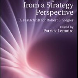 Cognitive Development from a Strategy Perspective Cognitive Development from a Strategy Perspective