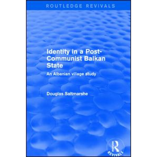 Identity in a Post-communist Balkan State Identity in a Post-communist Balkan State