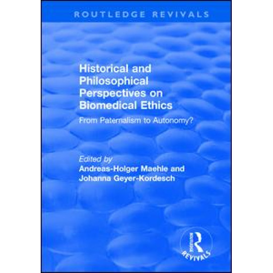 Historical and Philosophical Perspectives on Biomedical Ethics: From Paternalism to Autonomy?