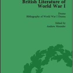British Literature of World War I, Volume 5