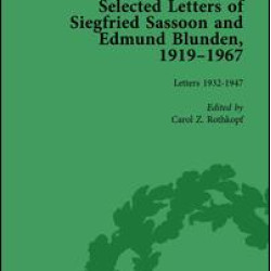 Selected Letters of Siegfried Sassoon and Edmund Blunden, 1919–1967 Vol 2
