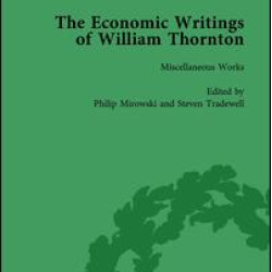 The Economic Writings of William Thornton Vol 1
