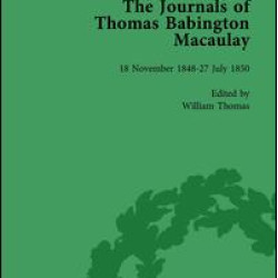 The Journals of Thomas Babington Macaulay Vol 2 The Journals of Thomas Babington Macaulay Vol 2