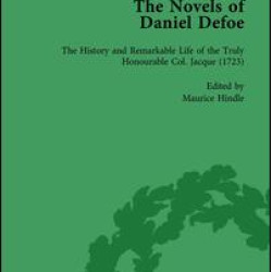 The Novels of Daniel Defoe, Part II vol 8 The Novels of Daniel Defoe, Part II vol 8