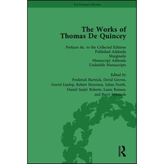 The Works of Thomas De Quincey, Part III vol 20