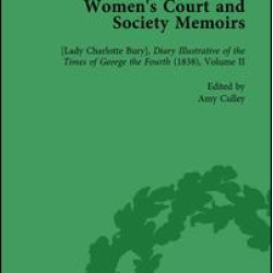 Women's Court and Society Memoirs, Part I Vol 2