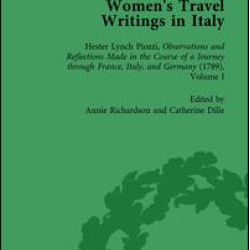 Women's Travel Writings in Italy, Part I Vol 3