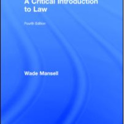 A Critical Introduction to Law A Critical Introduction to Law
