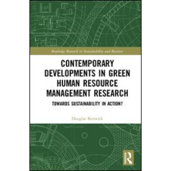 Contemporary Developments in Green Human Resource Management Research