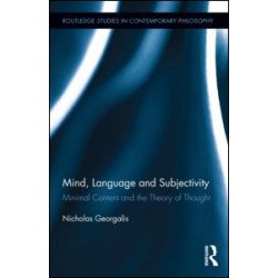 Mind, Language and Subjectivity Mind, Language and Subjectivity