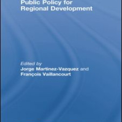 Public Policy for Regional Development Public Policy for Regional Development