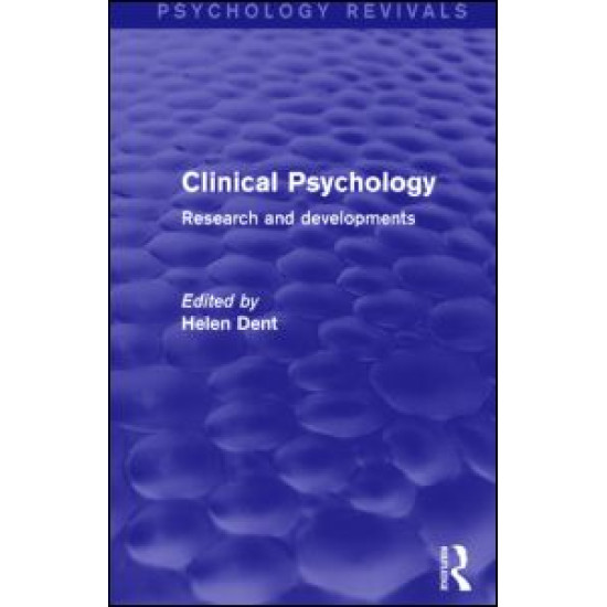 Clinical Psychology Clinical Psychology