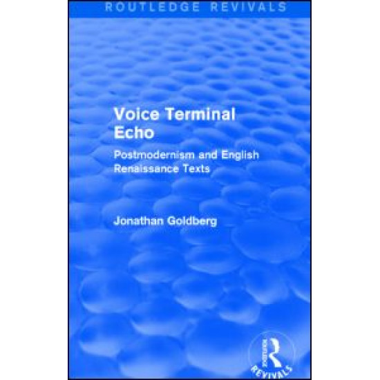 Voice Terminal Echo (Routledge Revivals) Voice Terminal Echo (Routledge Revivals)