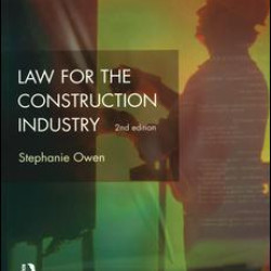 Law for the Construction Industry Law for the Construction Industry