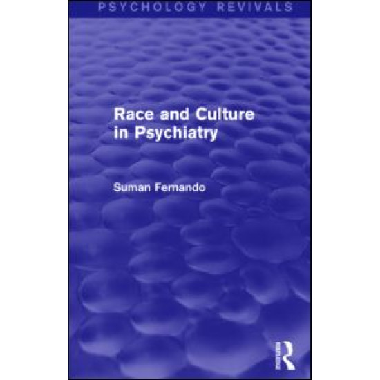 Race and Culture in Psychiatry Race and Culture in Psychiatry