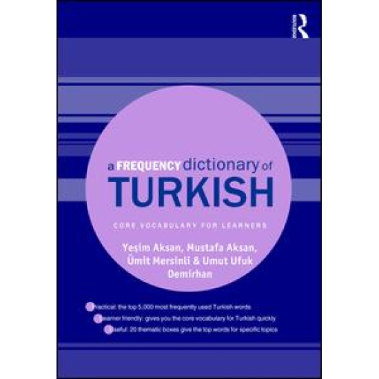 A Frequency Dictionary of Turkish