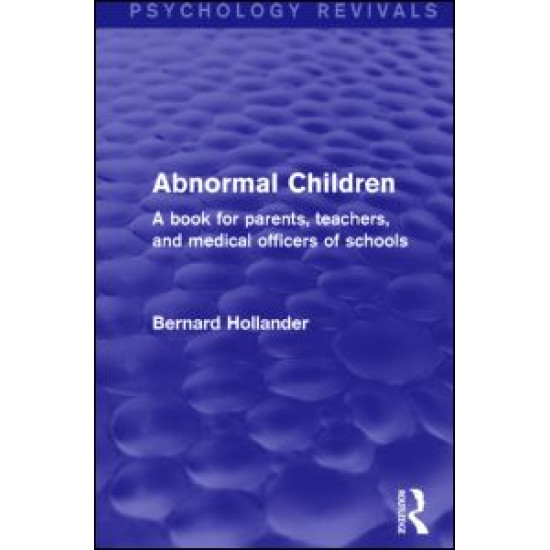 Abnormal Children Abnormal Children