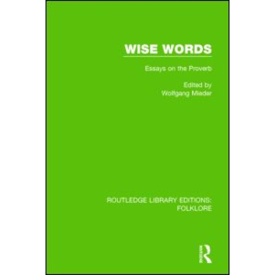 Wise Words (RLE Folklore) Wise Words (RLE Folklore)