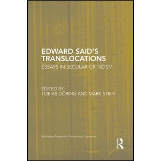 Edward Said's Translocations