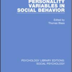 Personality Variables in Social Behavior