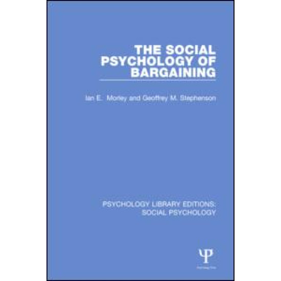 The Social Psychology of Bargaining